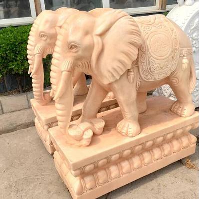 花崗巖石雕大象 寓意深遠(yuǎn)的熱銷(xiāo)藝術(shù)品